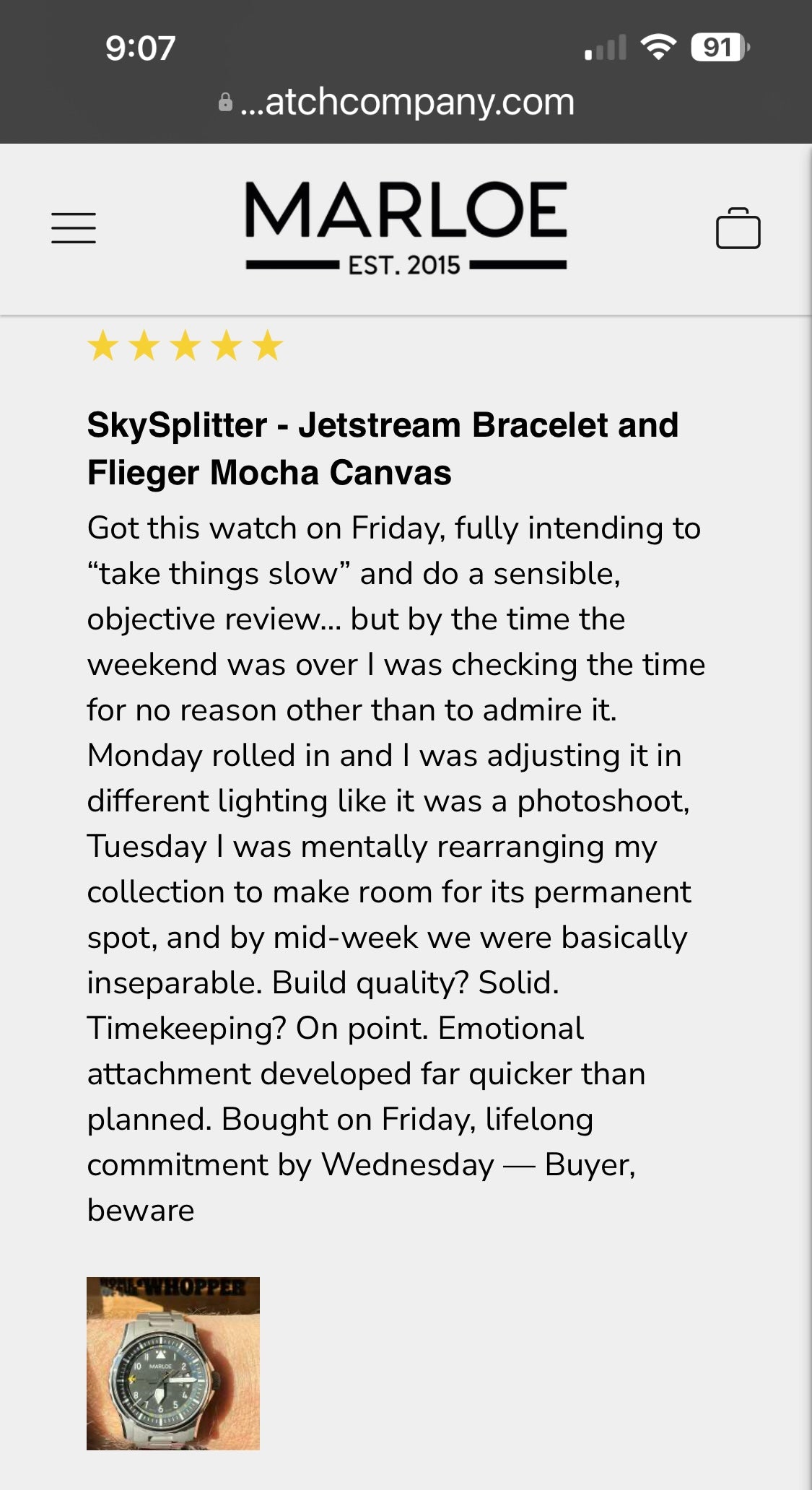Marloe - Skysplitter Jetstream