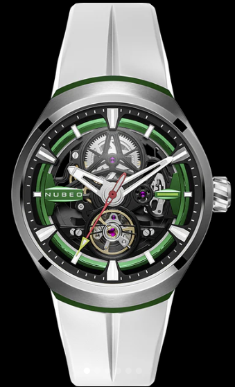Neubo Watches - Solar White Ulysses Automatic Limited Edition