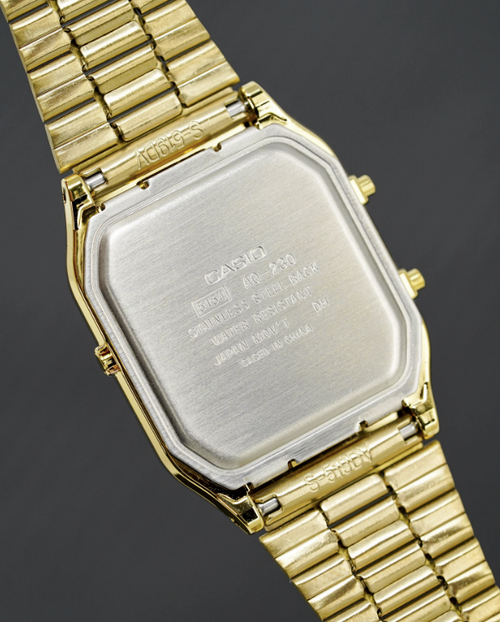Casio - Vintage: AQ-230 - Gold