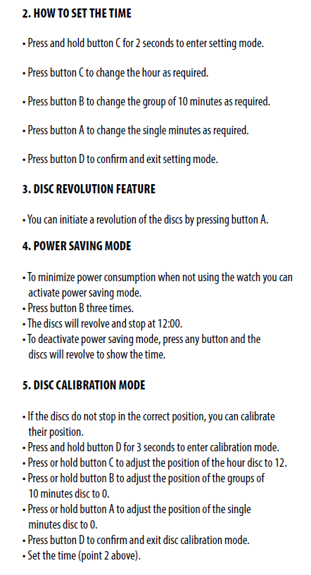 TokyoFlash Japan - KWH Revolving Watch